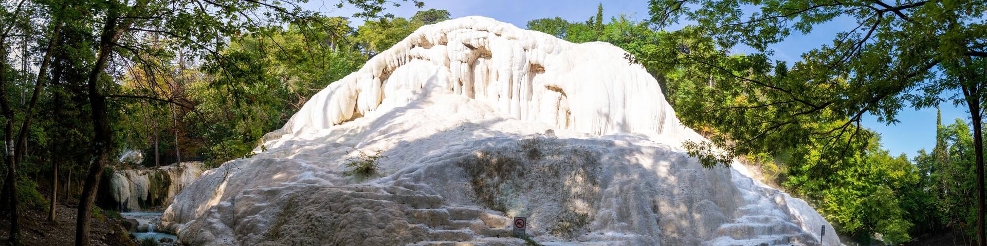 Bagni San Filippo, Toskana, Italien