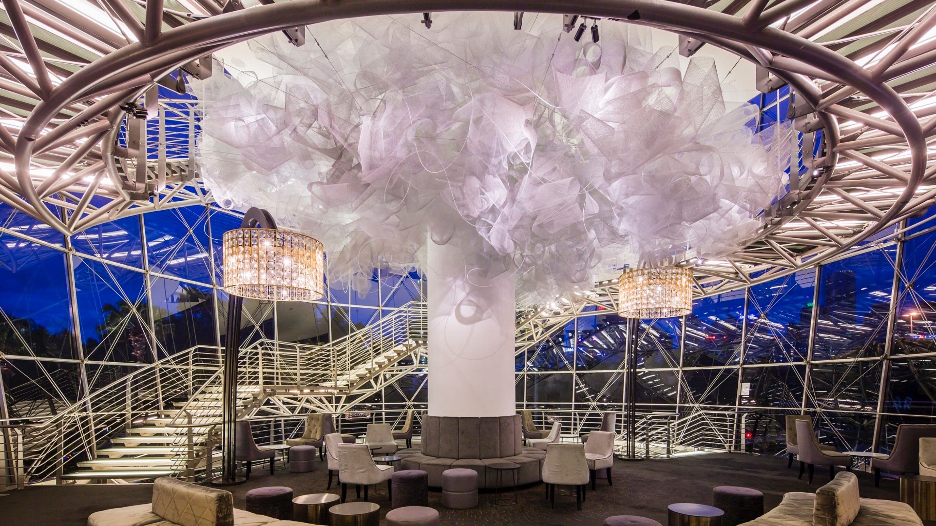 Teatro lírico de Sídney mostrando restaurantes y vista interna