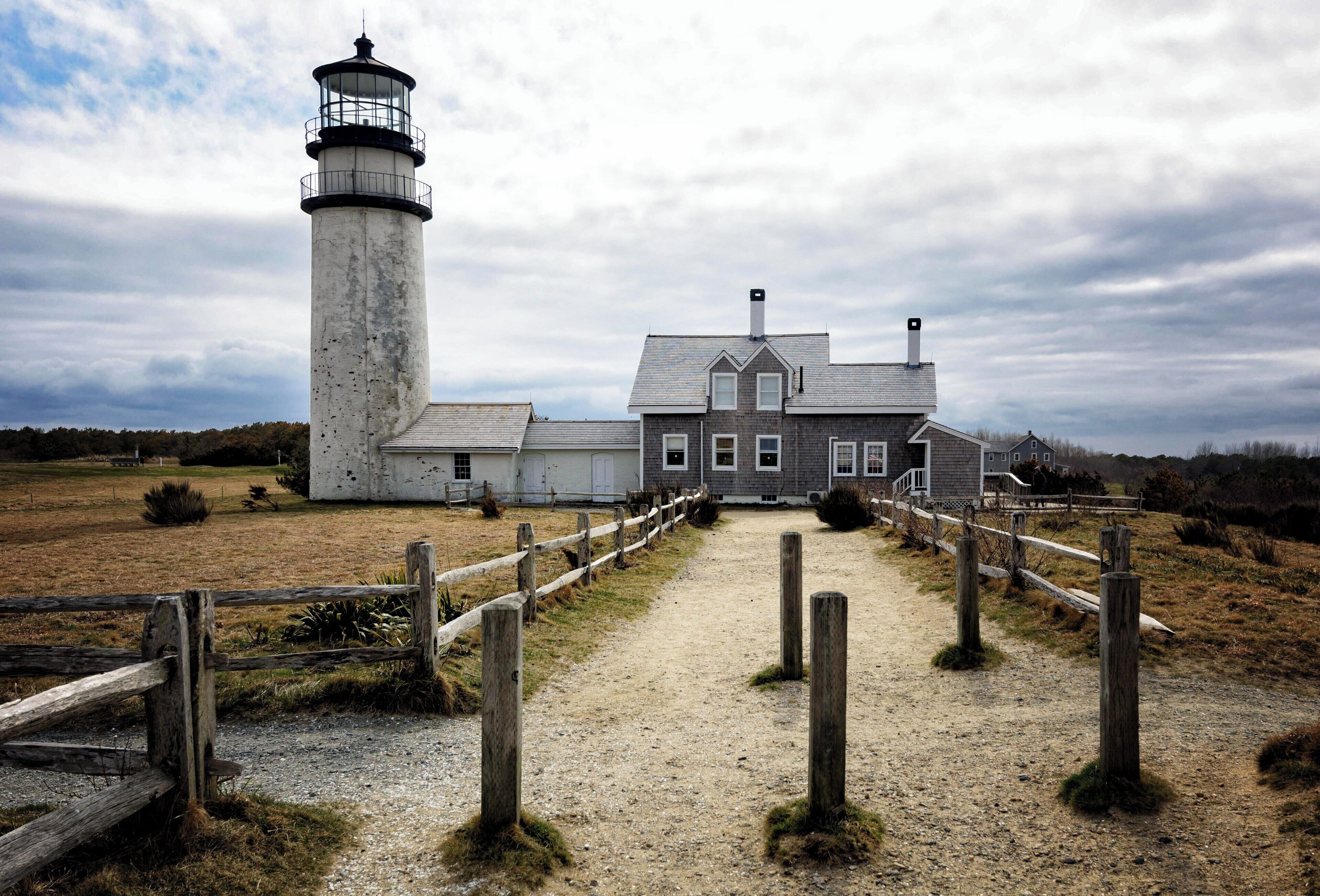 Highland Light:
This is a beautiful and historic place; the lighthouse and attached structures are very well preserve. The surroundings are gorgeous too and, if you arrive between noon and 3:30 pm you can climb the lighthouse tower and have a panoramic view of the place. Site is easily accessible by car.