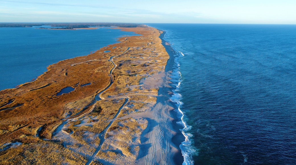 Cape Cod National Seashore Beach and Ocean Aerial