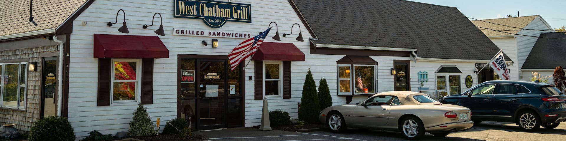 West Chatham which includes signage