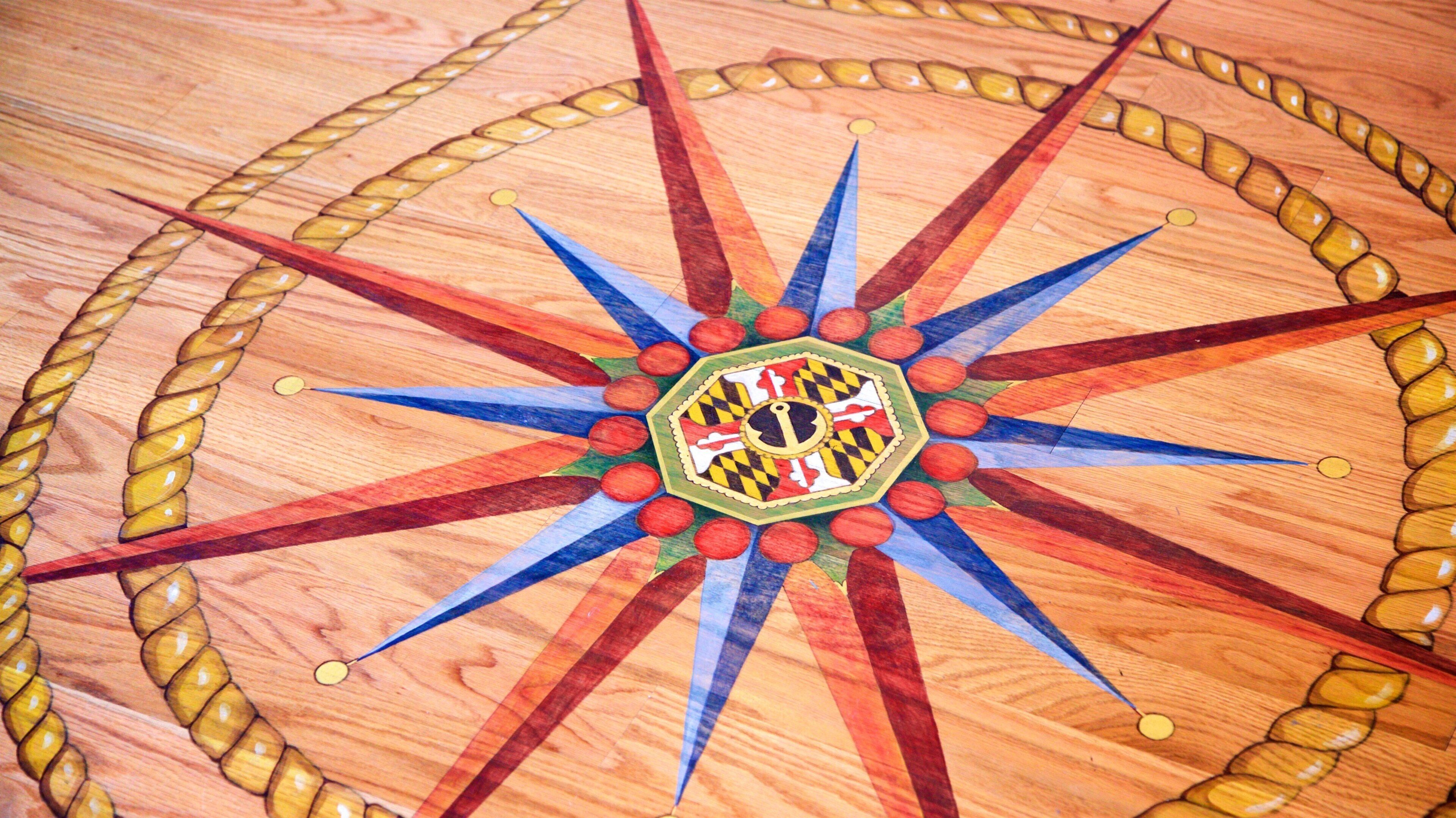 Choptank River Lighthouse showing art and interior views