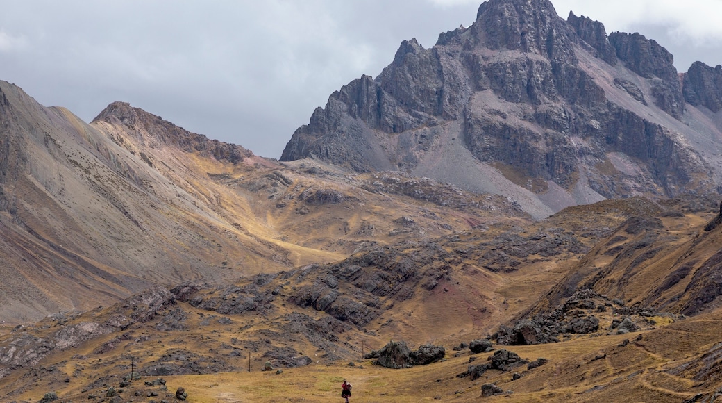 Part of any adventure is the people and different cultures you meet along the way. The people that live in this area of the Andes lead a pastoral life, herding llamas and alpacas. Yarn spun from their alpaca wool is then hand-dyed with plants and minerals and woven to make the beautiful textiles that this area of Peru is known for.
#Peru #Andes #Adventure