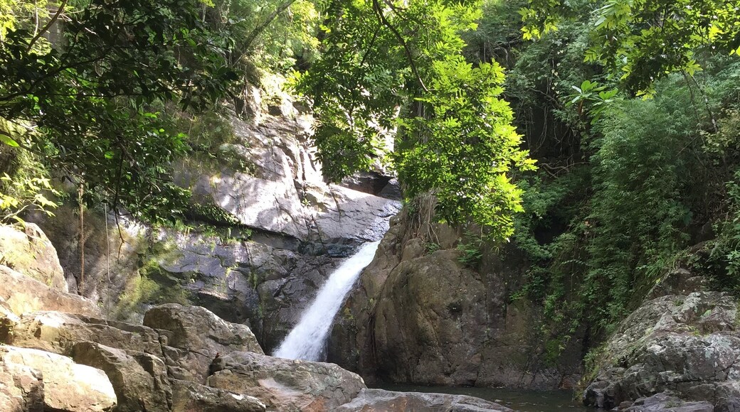 This rad quiet place near Boquete Panama was a hidden gem! Nobody there but my friend and I and two locals that brought us to this paradise! So amazing!!
