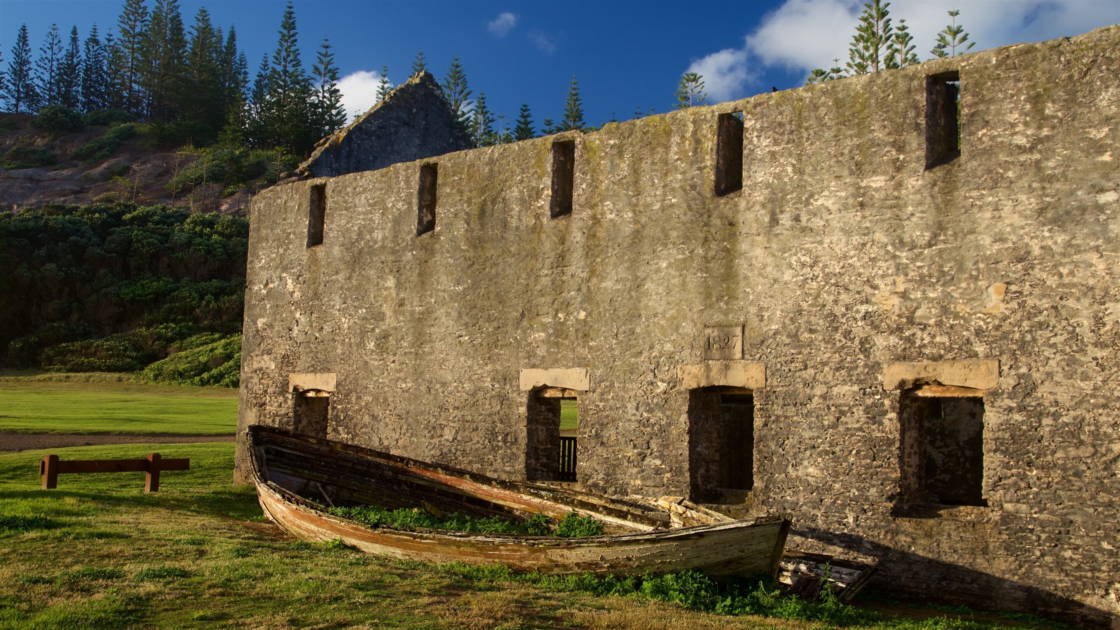 Kingston and Arthur\'s Vale Historic Area inclusief een ruïne en historisch erfgoed