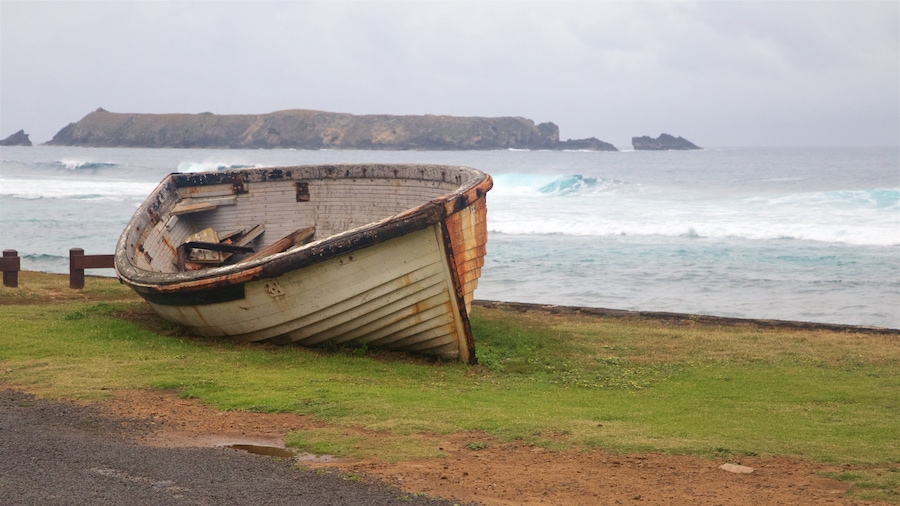 Kingston and Arthur\'s Vale Historic Area showing general coastal views and island views