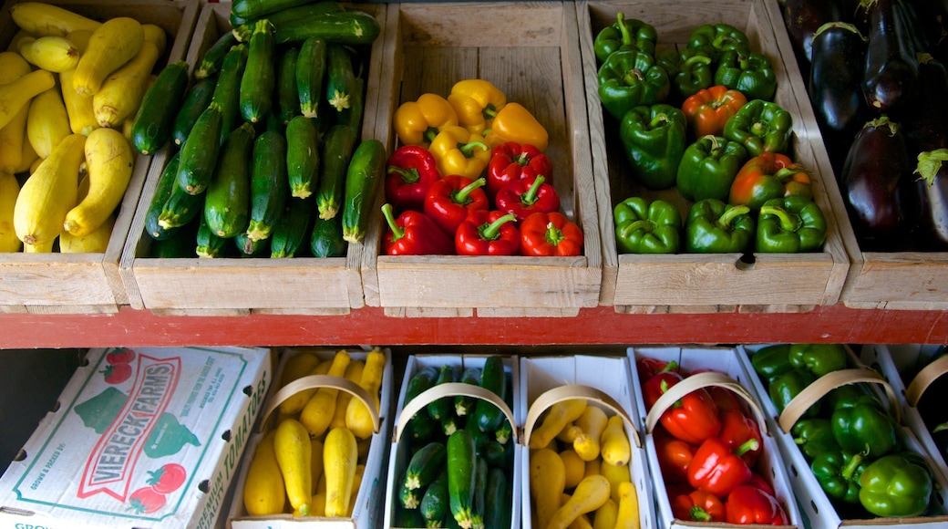 Salt Pond Visitor Center featuring food and markets