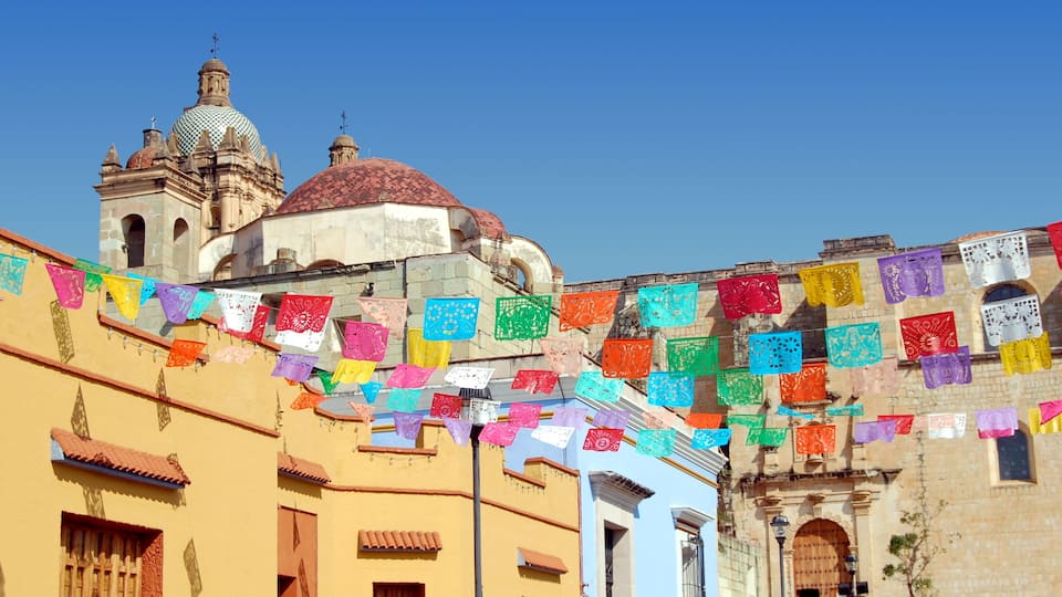 Santa Domingo church in Oaxaca, Mexico.