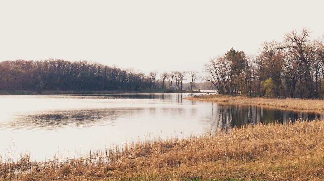 Bush Lake in Bloomington on a warm spring evening. Nice beach and bike paths nearby. www.bradleyhanson.com