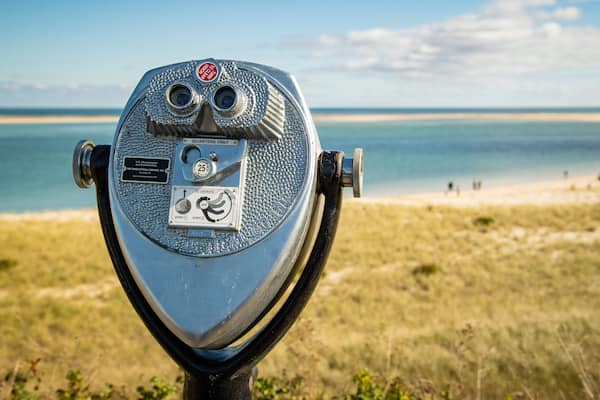 Chatham Lighthouse Beach which includes general coastal views and views