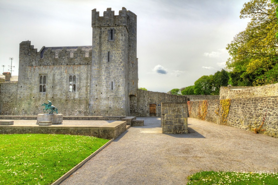 Desmond Castle in Newcastle West, Co. Limerick, Ireland