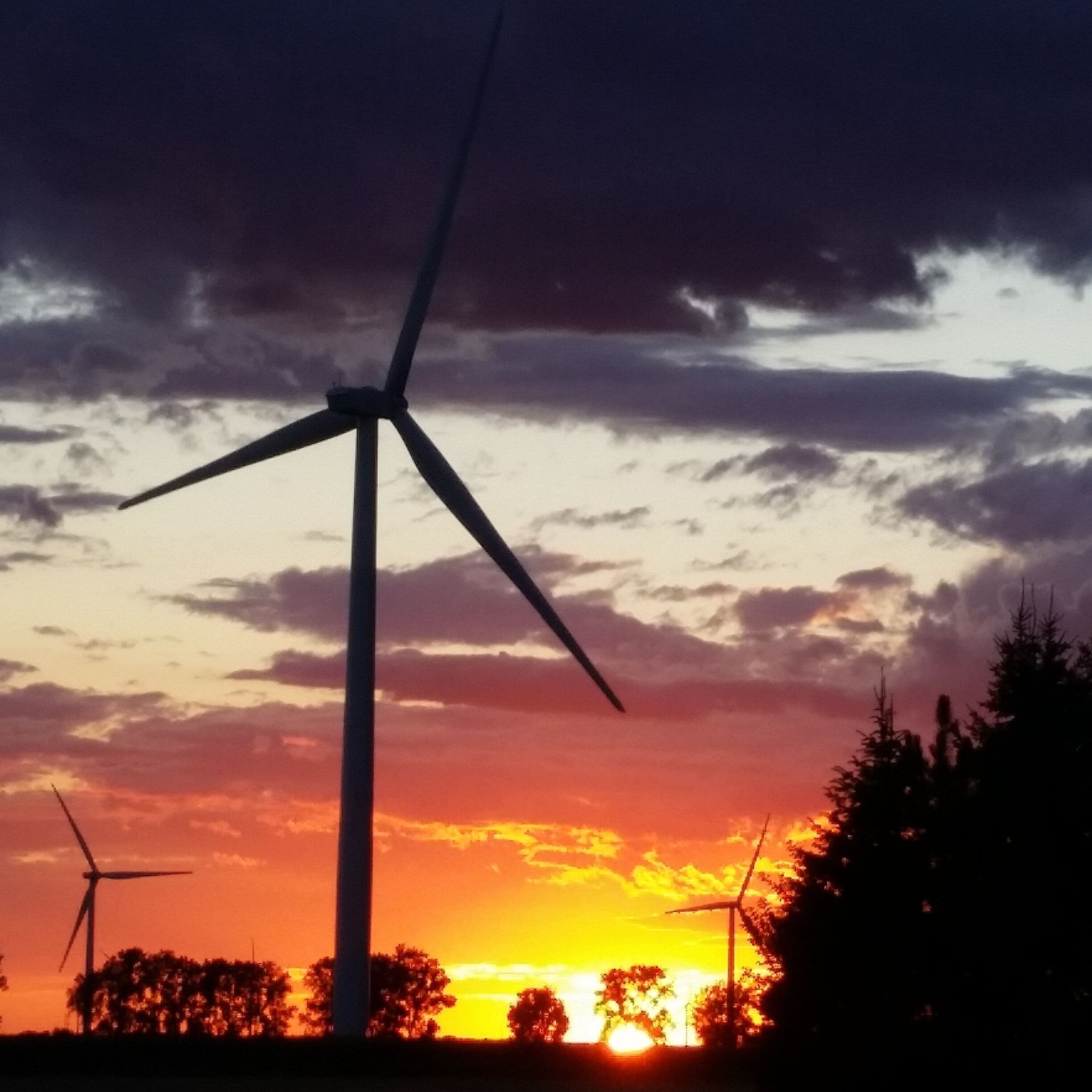 I had to pull over on the side of the road and run through a field to capture this sunset. Michigan is so beautiful and I want everyone to experience it! #colorful