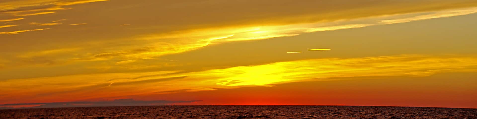 Sunset over Saginaw Bay. For some reason looking out over Saginaw Bay you will see higher than average spectacular sunsets.