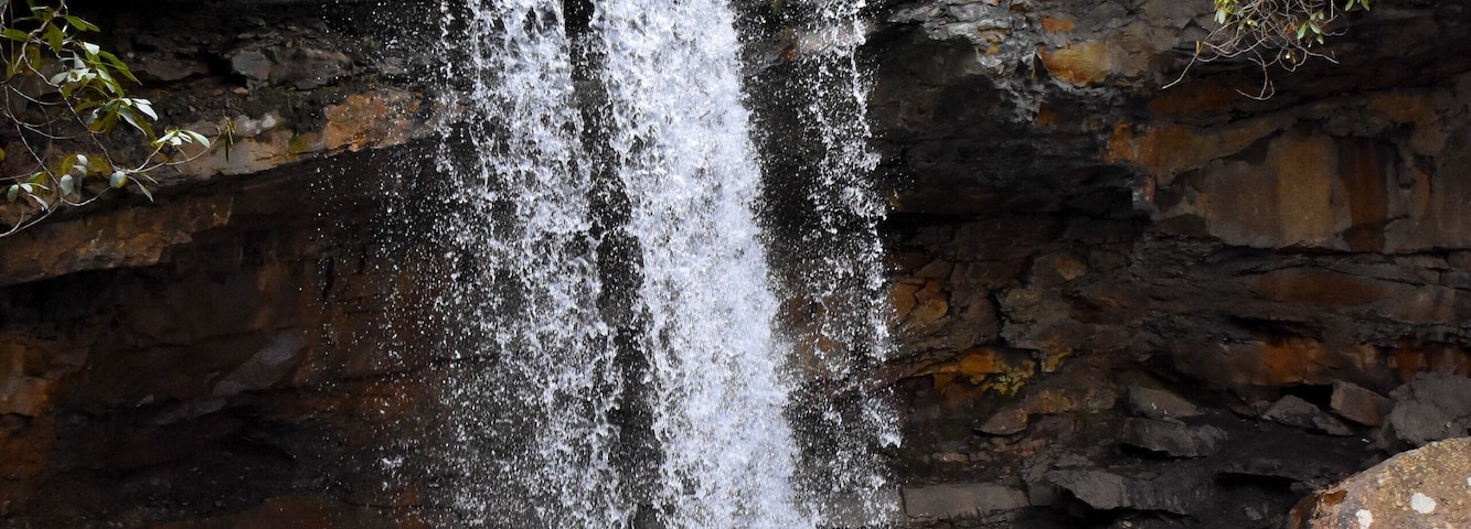 There were so many people walking in on this shot behind the waterfall! I believe, if you look closely enough, there will be a man standing behind it. #scenery #culture #waterfall