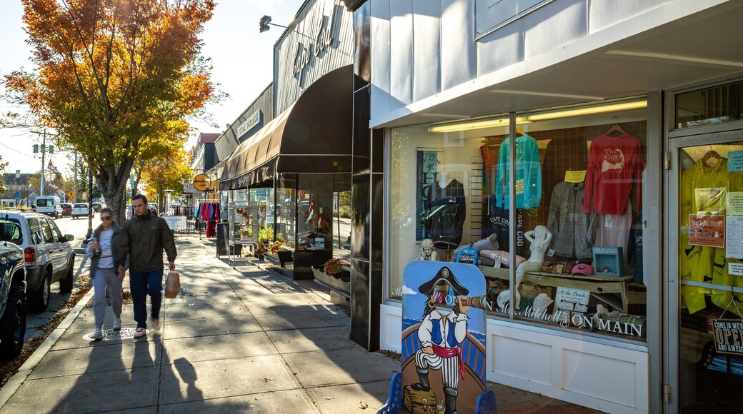 Main Street Hyannis which includes street scenes as well as a couple
