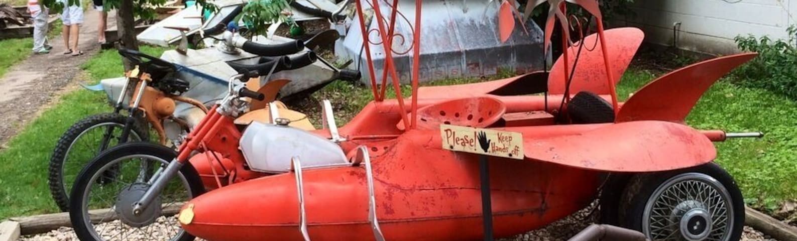 Inspiring, awesome little art park