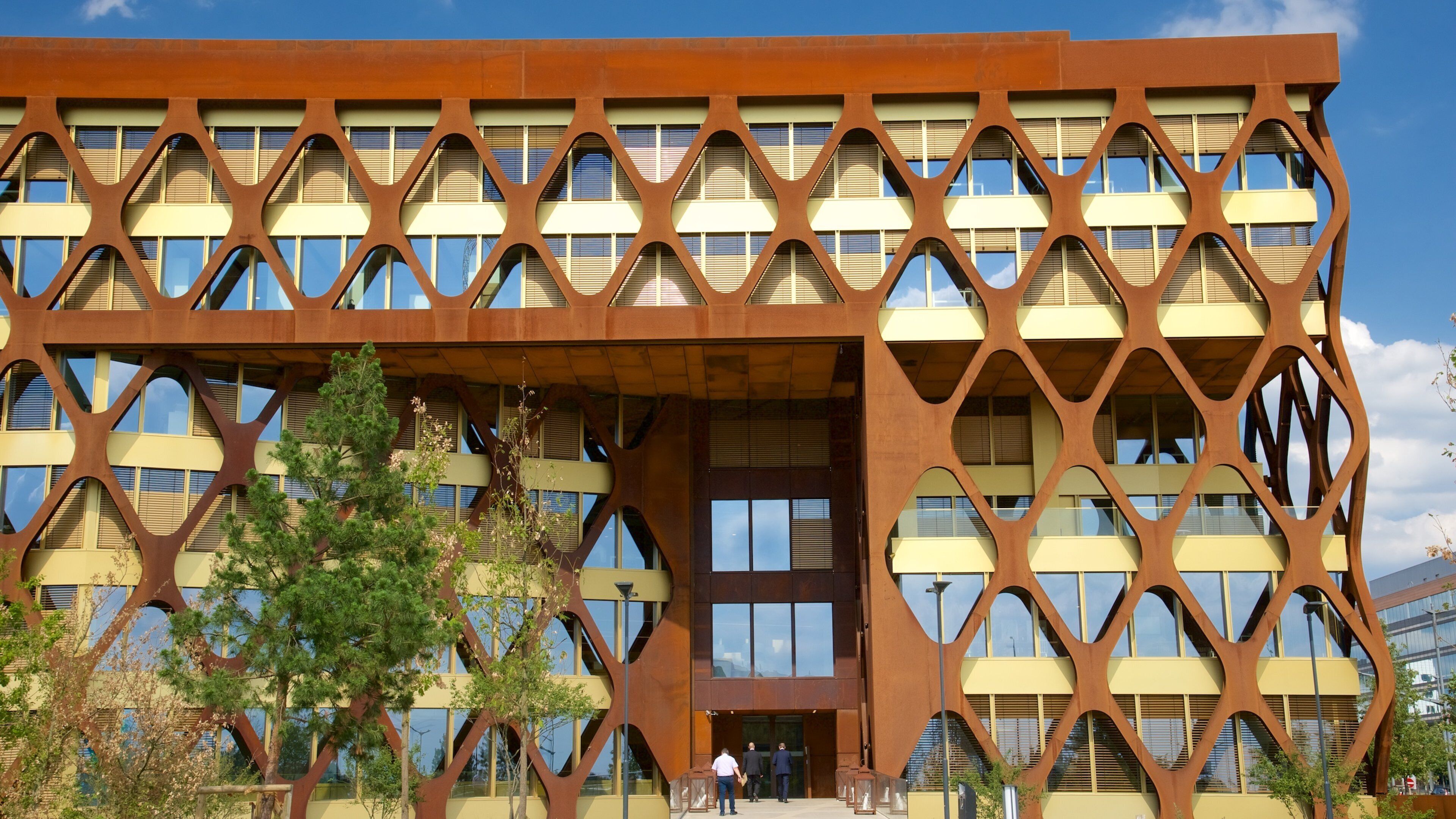 Luxembourg featuring modern architecture