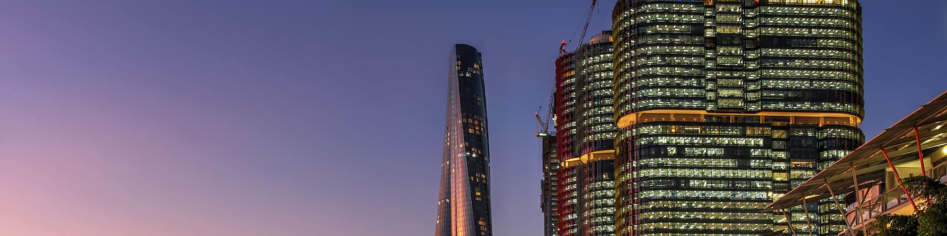Barangaroo sunset, Sydney, Australia 2022