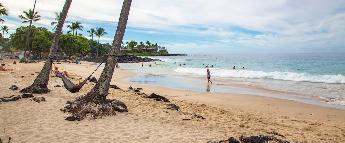 Magic Sands Beach which includes general coastal views, a beach and tropical scenes