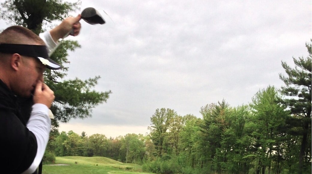 Out is excellent no more six-hour rounds, courses relatively open the twilight is a little expensive leg today but $50 with a card after three but was worth it out nobody on the course by your client. Brains roll fast course was in decent shape. The new management really seems to have it down Last time there it was a six hour round up till the 16th hole and I swear to God I would never play there again since it's changed management I would recommend the course