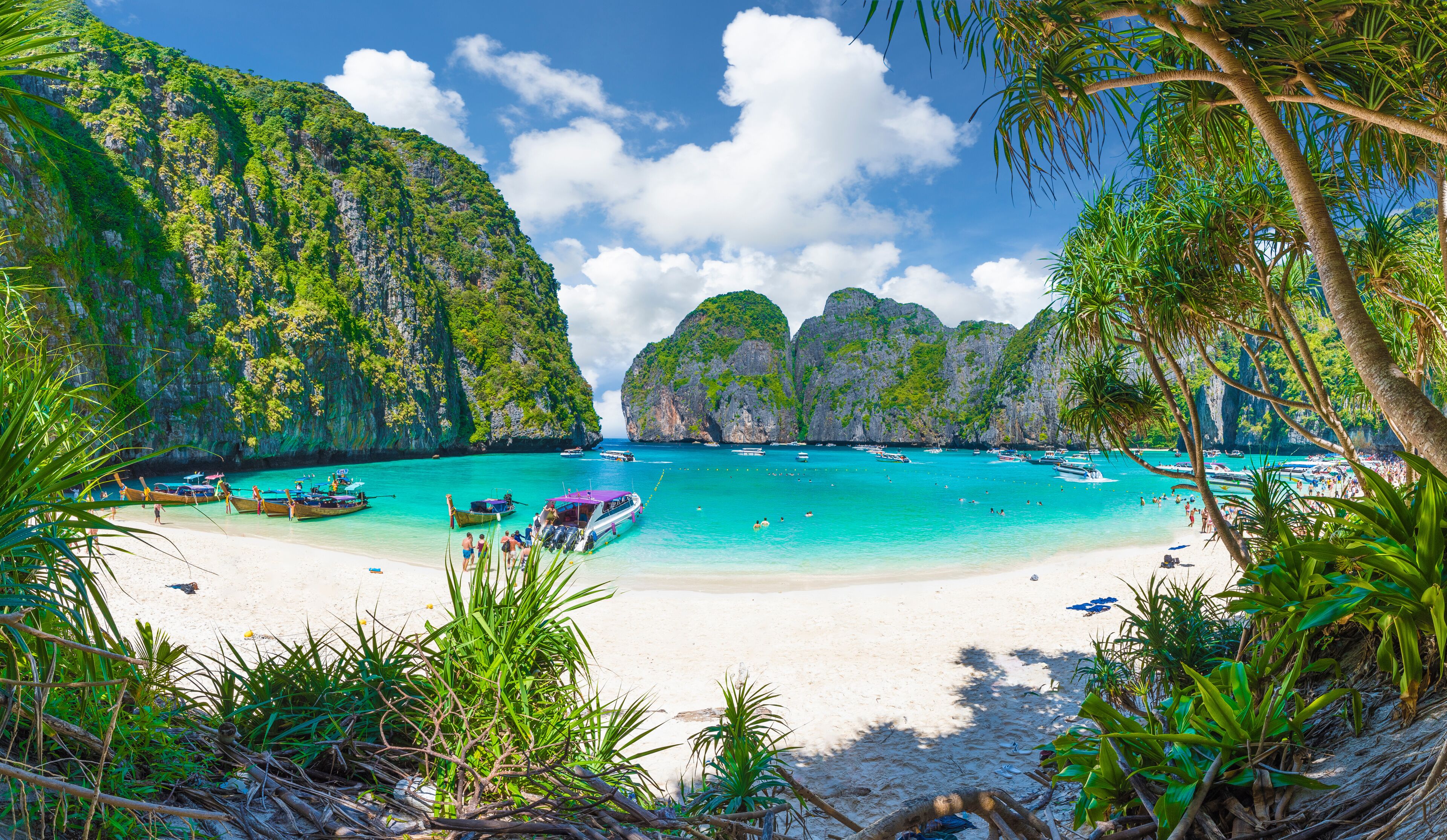 Amazing Maya Bay on Phi Phi Islands, Thailand