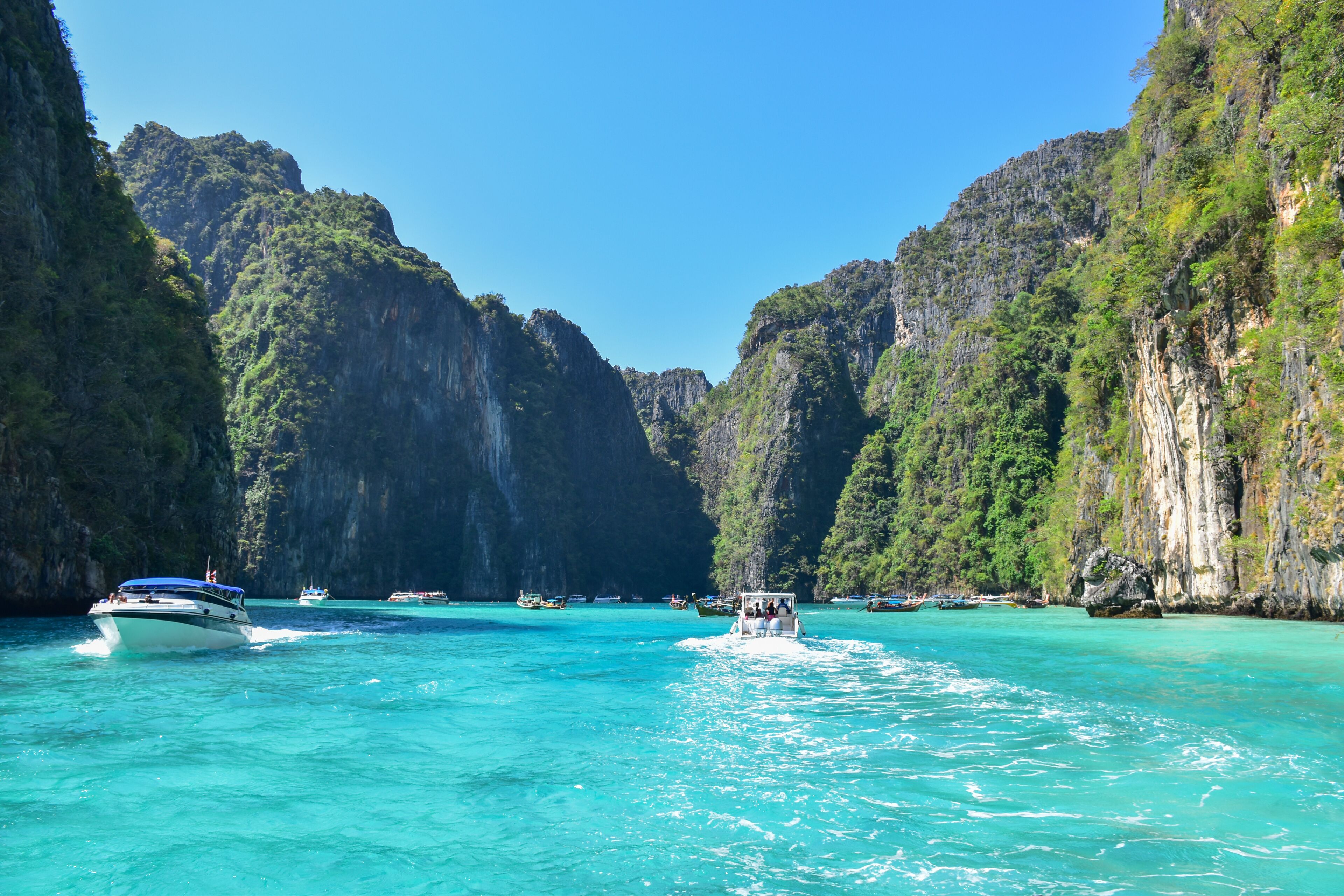 Maya bay, Koh Phi Phi, Krabi, Thailand