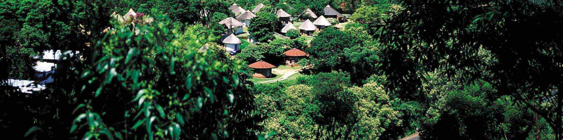 Magoebaskloof montrant panoramas, petite ville ou village et montagnes