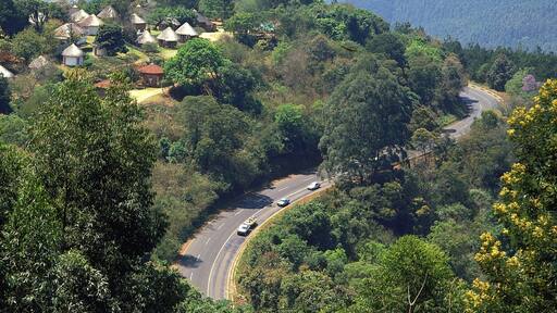 Magoebaskloof bevat landschappen en een ritje met de auto