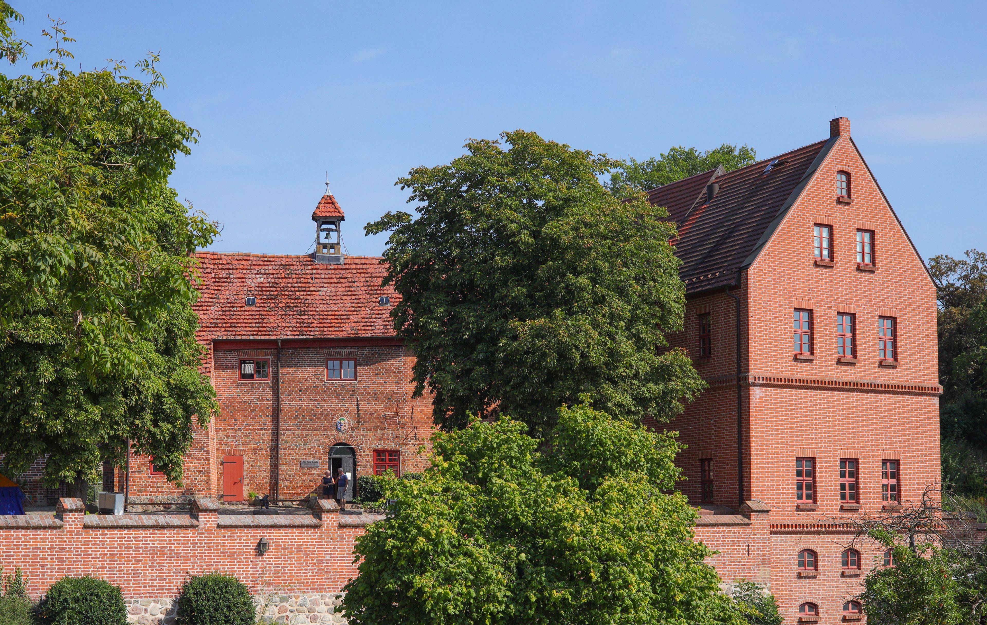 View at the "Old Castle Penzlin", Mecklenburg Western Pomerania - Germany