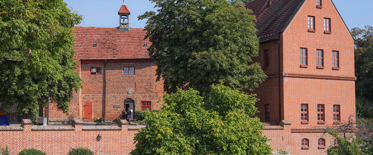 View at the "Old Castle Penzlin", Mecklenburg Western Pomerania - Germany