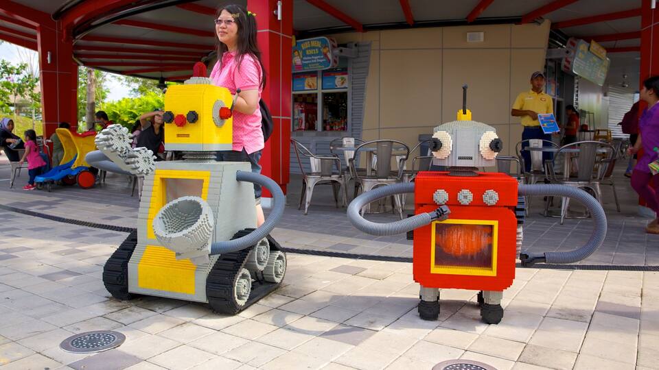 Johor Bahru showing rides and cafe lifestyle as well as an individual femail