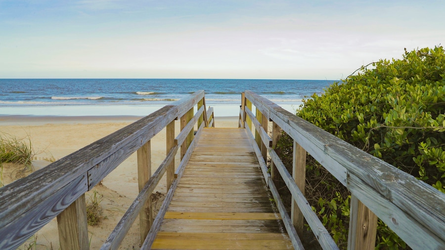 Litchfield Beach featuring general coastal views and a sandy beach