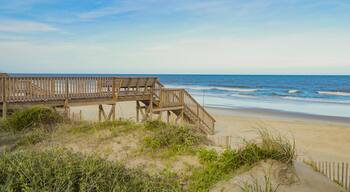 Litchfield Beach showing general coastal views and a beach