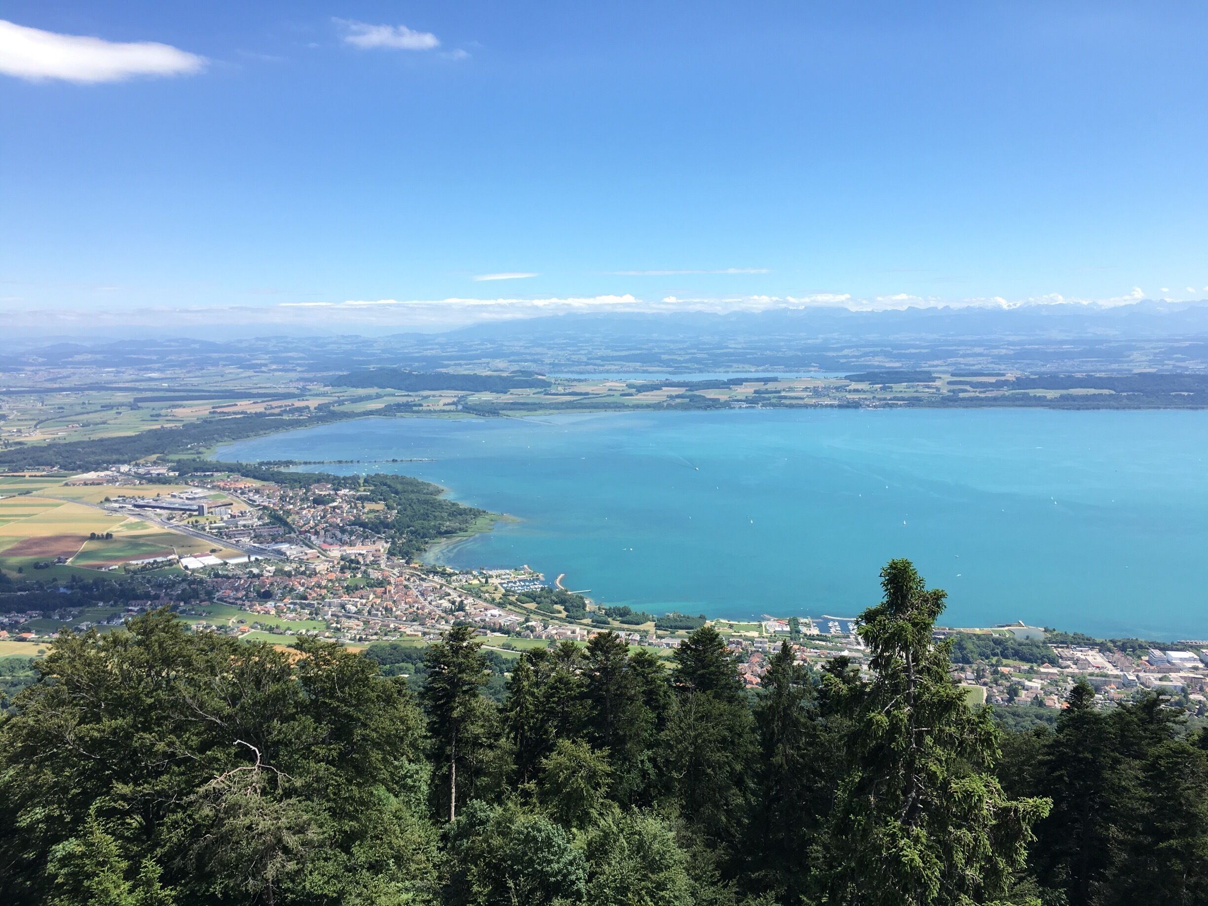 View from Chaumont, Neuchâtel, Switzerland 🇨🇦