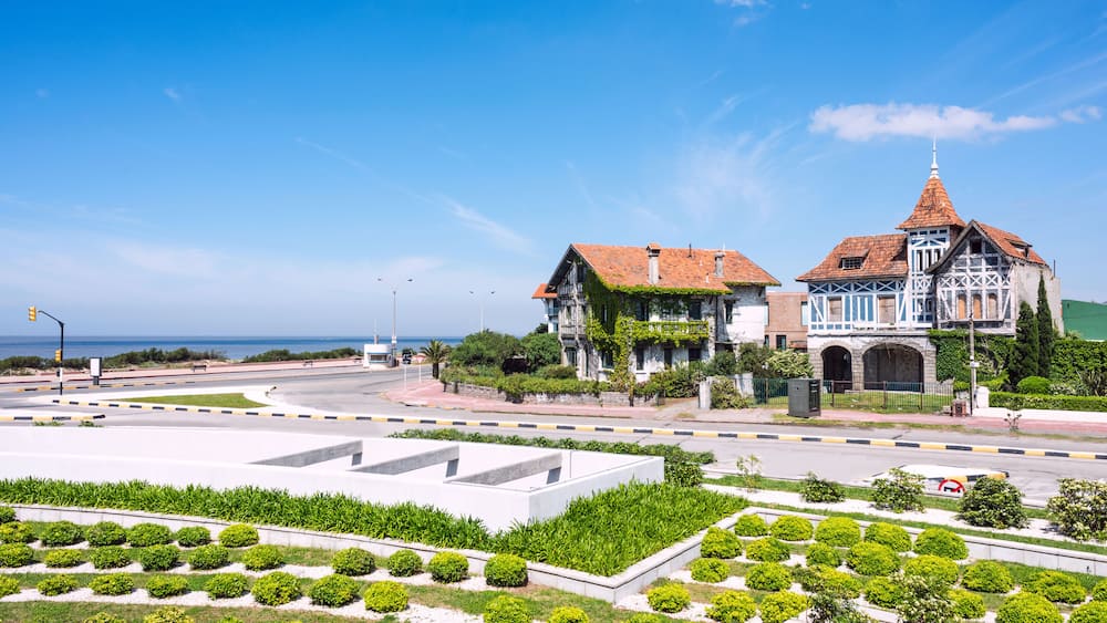 Coastal avenue of Montevideo named Rambla ore Avenida Alfredo Arocena in the Carrasco neighbourhood, Uruguay; Shutterstock ID 222595591