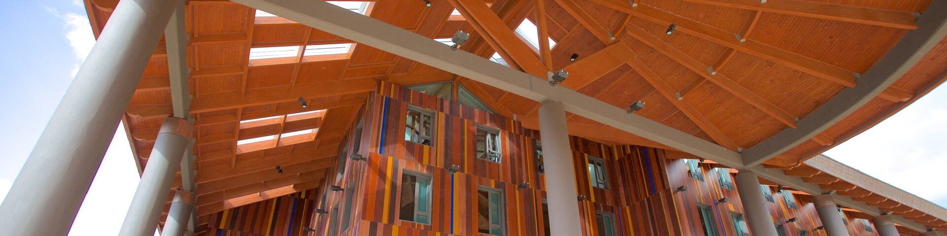 Teatro del Lago mettant en vedette architecture moderne