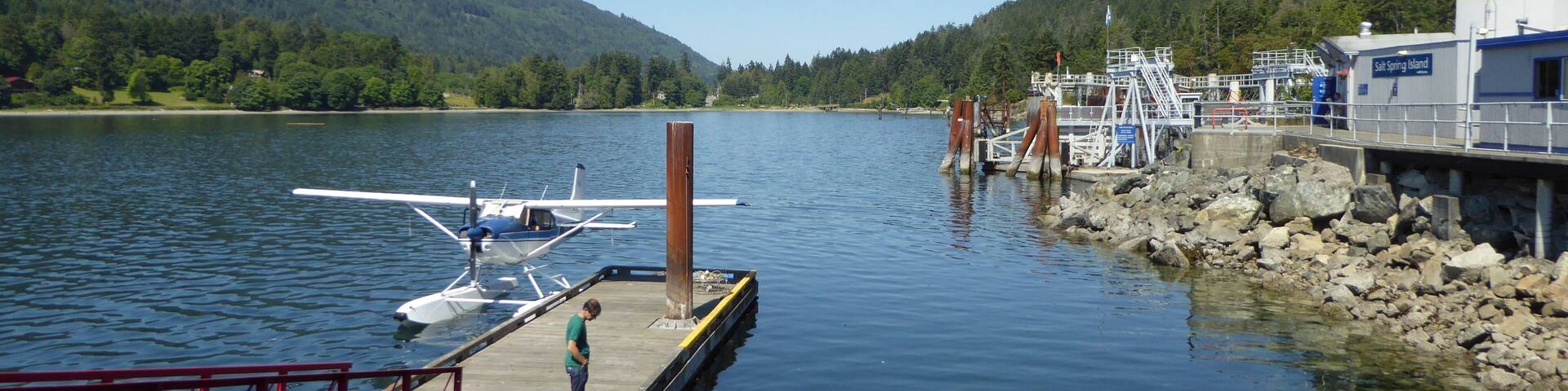 Lovely little harbour in the south of Salt Spring Island where the ferries for Swartz bay on Vancouver Island leave.