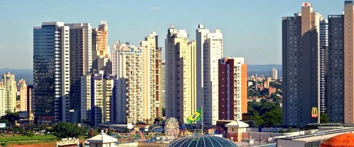 Linda cidade, capital do estado de Goiás. Interior brasileiro.