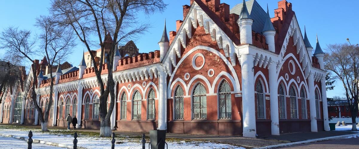 Благовещенск, городские торговые ряды «Мавритания», 1908 год постройки