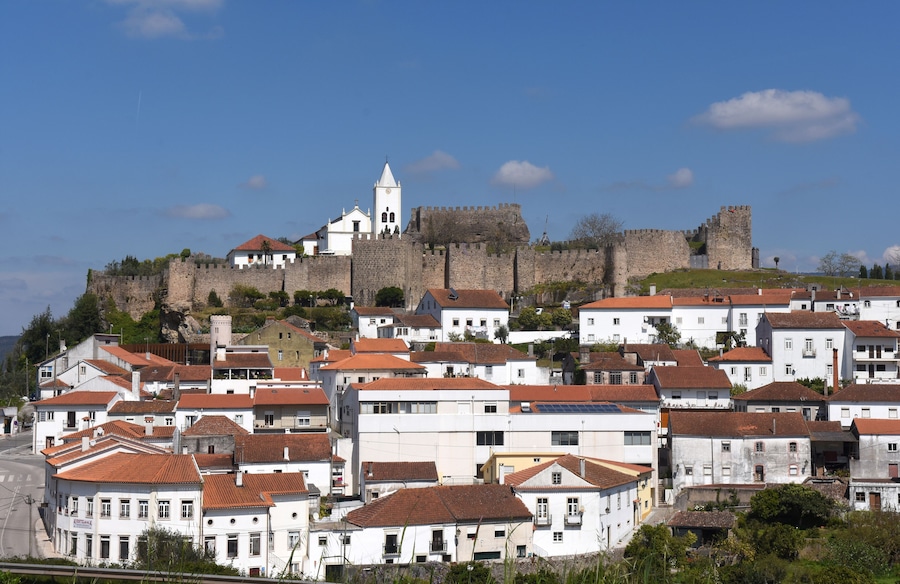 Castle and village of Penela, Beiras region, Portugal