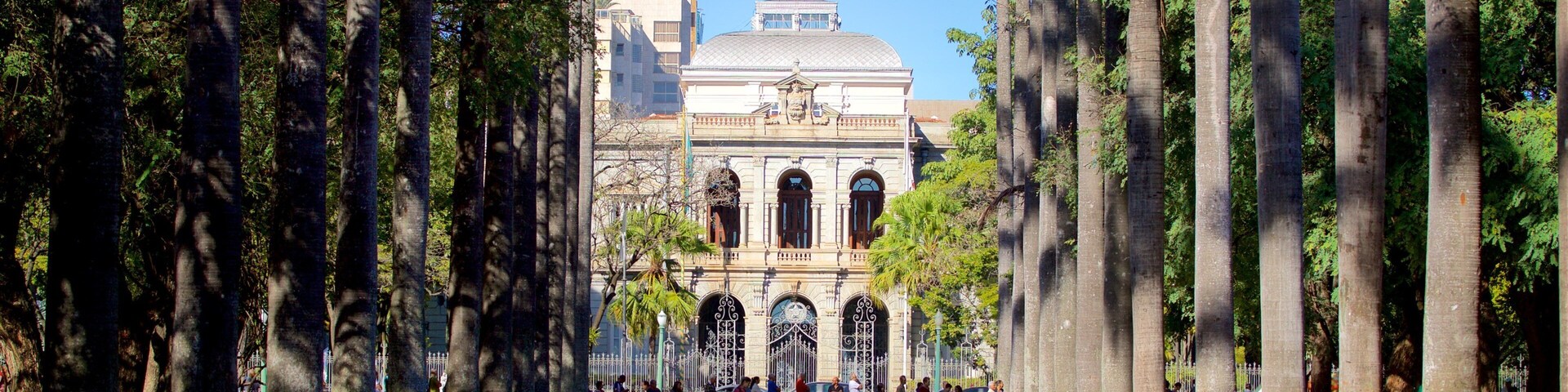 Palacio da Liberdade showing street scenes and heritage architecture as well as a small group of people