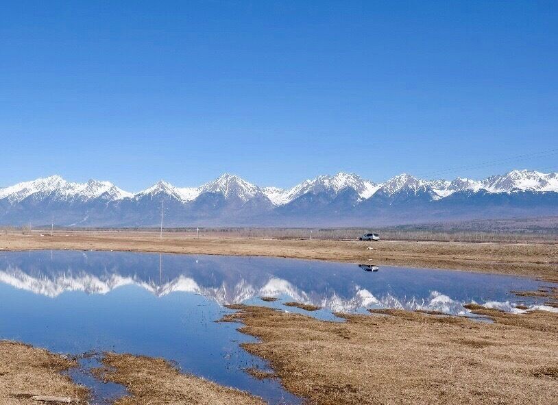In the past, Sayan Mountains served as the border between Russia and Mongolia. #Mountains 