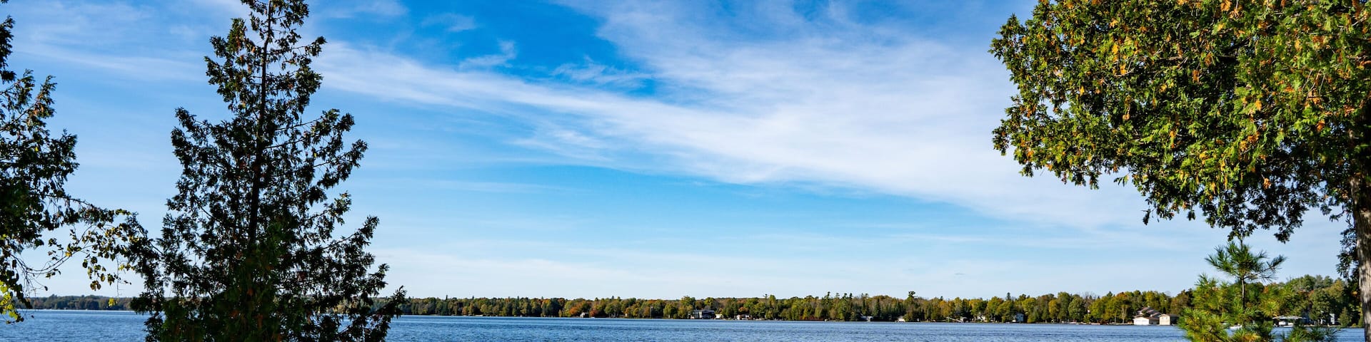 View of Sturgeon Lake in Kawartha Lakes.