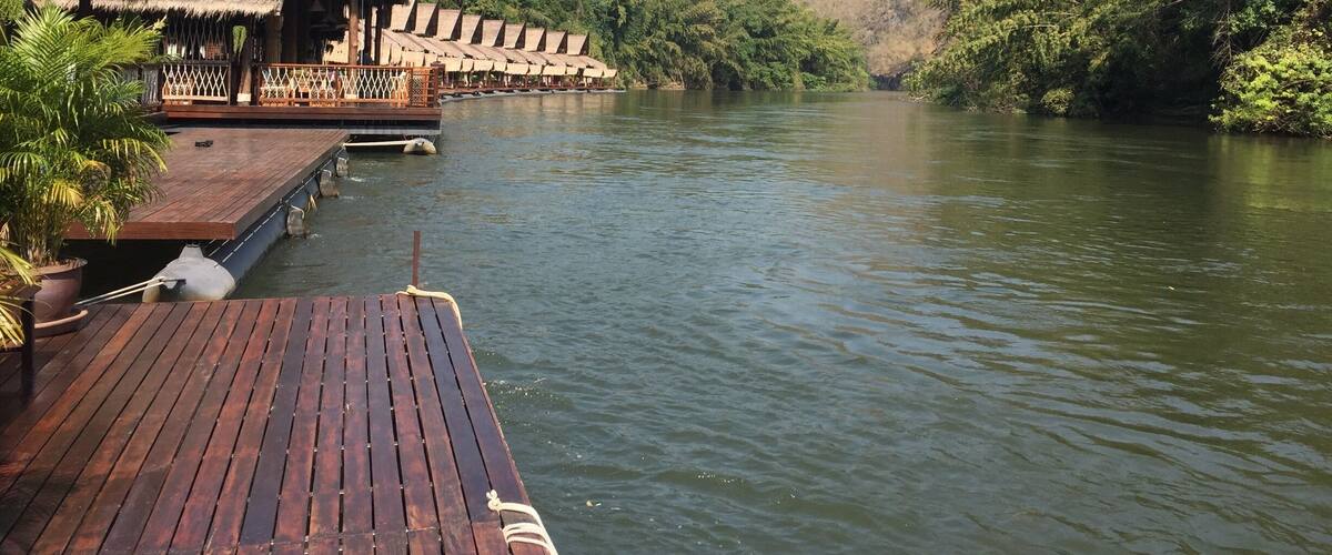 The most serine and exotic place to be
The hotel is situation on the fast current water everything is made from tic-wood and bamboo so as you walking around in your bedroom, taking a shower, eating in the restaurant or simply resting by your private deck you can see the water going down street it is absolutely magnificent