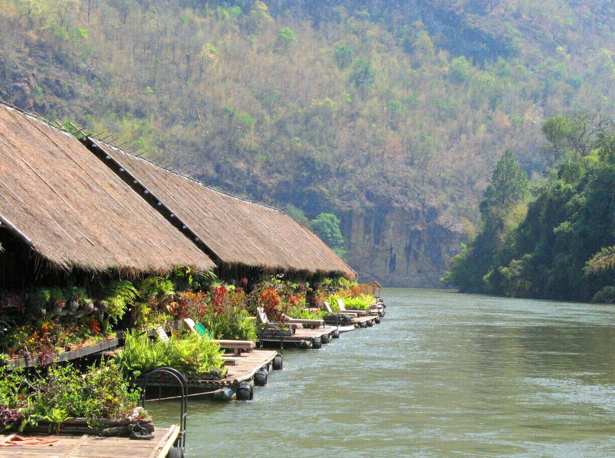 It's a floating hotel!   A lovely place to relax, if a little damp.  Beautiful to recline in your hammock and watch the stars (no electricity here).