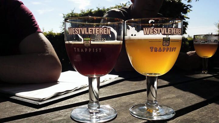 Sunny evening at In de Vrede to try Westvleteren 12...claimed to be one of the best beers in the world!  Made by Trappist monks, they only make enough to ensure their way of life so you can't buy it to take away, you can only drink it on site.  They also produce a medium and a blonde beer. The beers are vegan-friendly :)