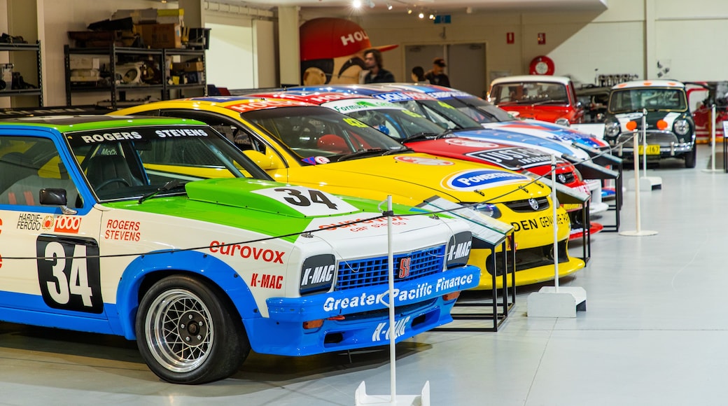 National Motor Racing Museum showing interior views