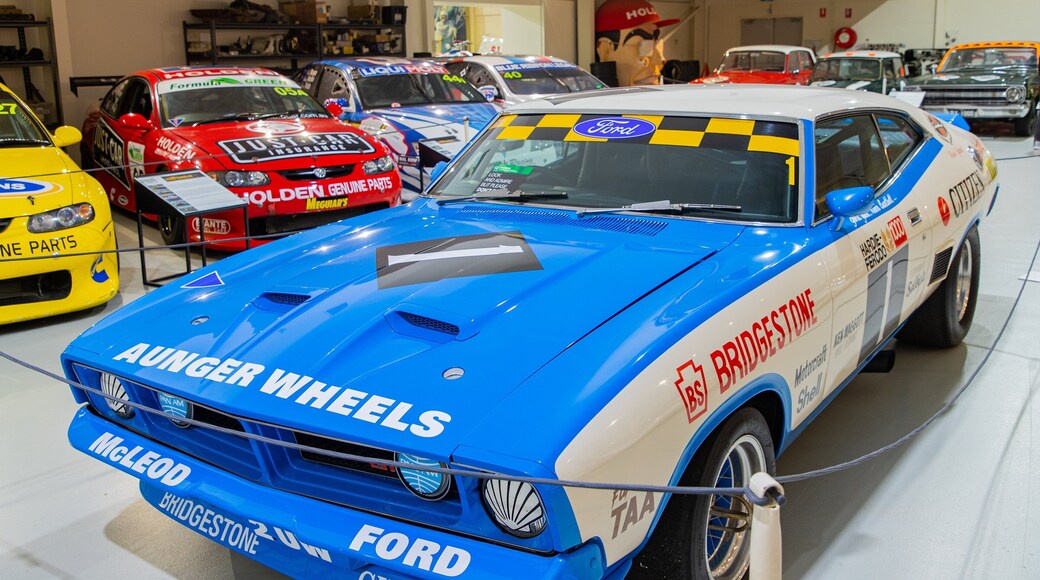 National Motor Racing Museum which includes interior views
