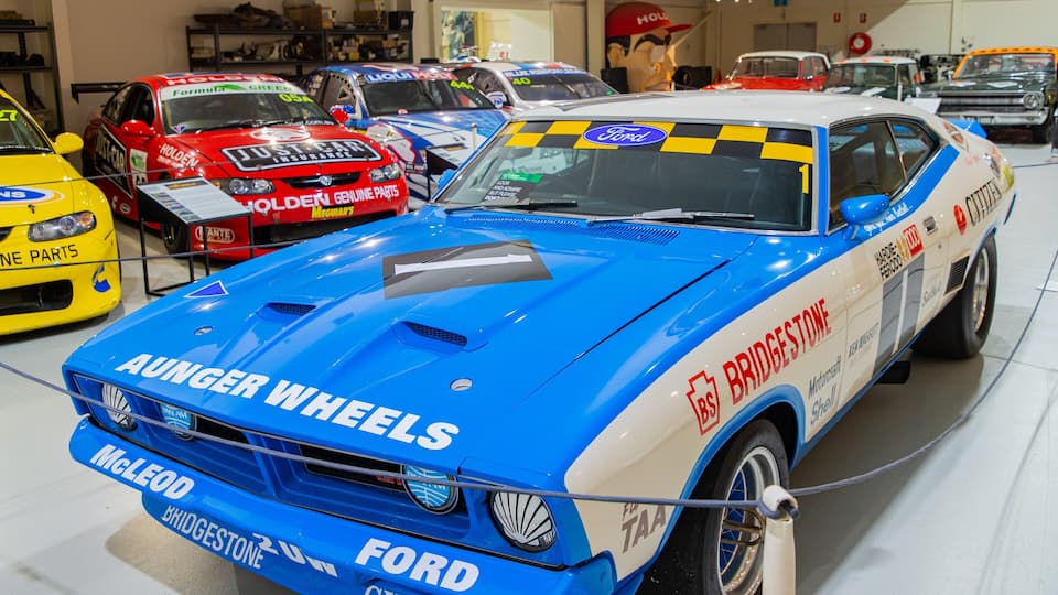 National Motor Racing Museum which includes interior views