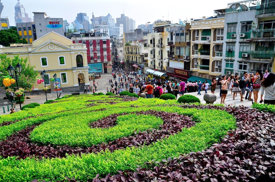 View of the Old City of Macau, it was formerly a colony of the Portuguese Empire and returned to China in 1999. Macau is the gambling capital of the world and it’s Historic Centre of Macau, which includes some twenty-five historic locations, was officially listed as a World Heritage Site.
#Macau #Macao #OldCity #AboveItAll